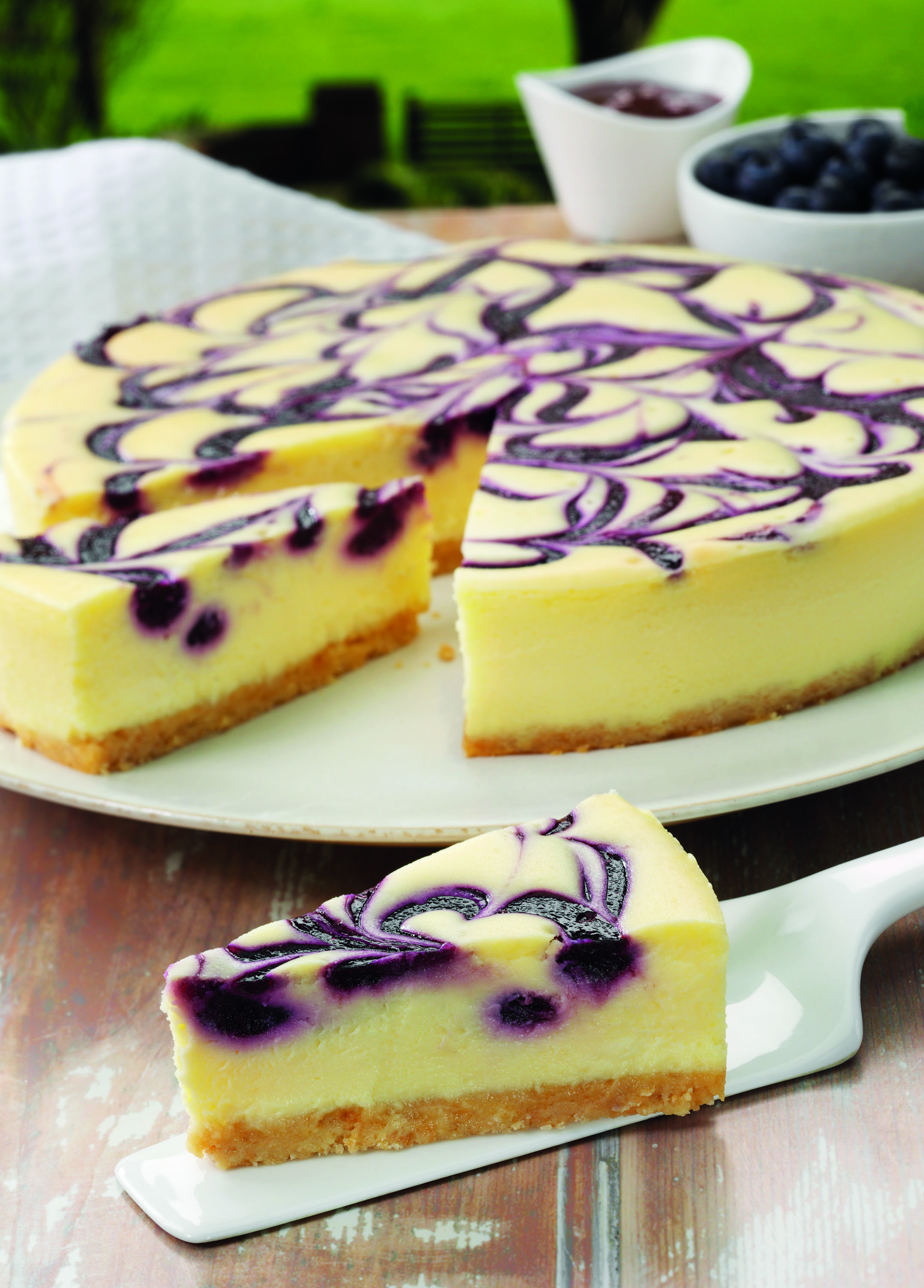 GF Blueberry Swirl Cheesecake Sidoli